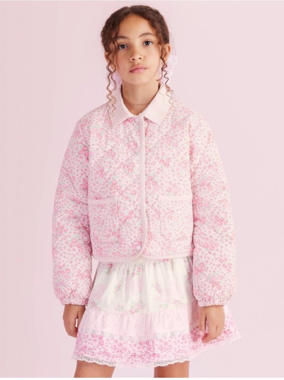 🌸 LOVESHACKFANCY x TARGET | Roseheart Quilted Barn Jacket 🎀